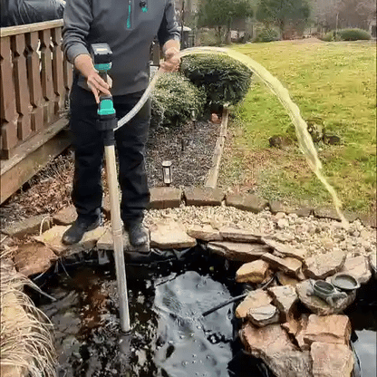 DEXALT C529 Cordless Water Transfer Pump, 720GPH High-Flow Brushless Utility Pump for Pools, Ponds, Water Tanks, Gardens & Flooded Basements + 🎁 FREE x2 Battery + FREE Charger