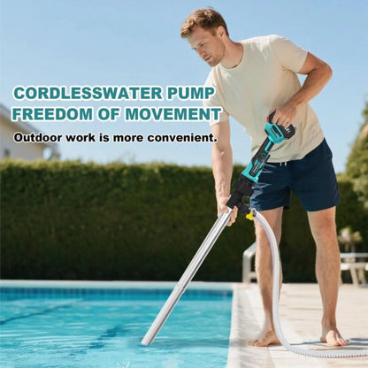 DEXALT C529 Cordless Water Transfer Pump, 720GPH High-Flow Brushless Utility Pump for Pools, Ponds, Water Tanks, Gardens & Flooded Basements + 🎁 FREE x2 Battery + FREE Charger