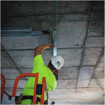 DEXALT DW089LG Green Laser Level 12 Lines 360° – 3-Plane Coverage, 12V Li-Ion Battery, High Precision for Construction and Renovation + BATTERY AND CHARGER INCLUDED