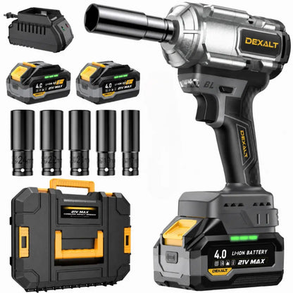 Dexalt RT550B 3-in-1 Impact Wrench & Cordless Drill & Screwdriver Brushless  High Torque Impact Gun Car Power Tools