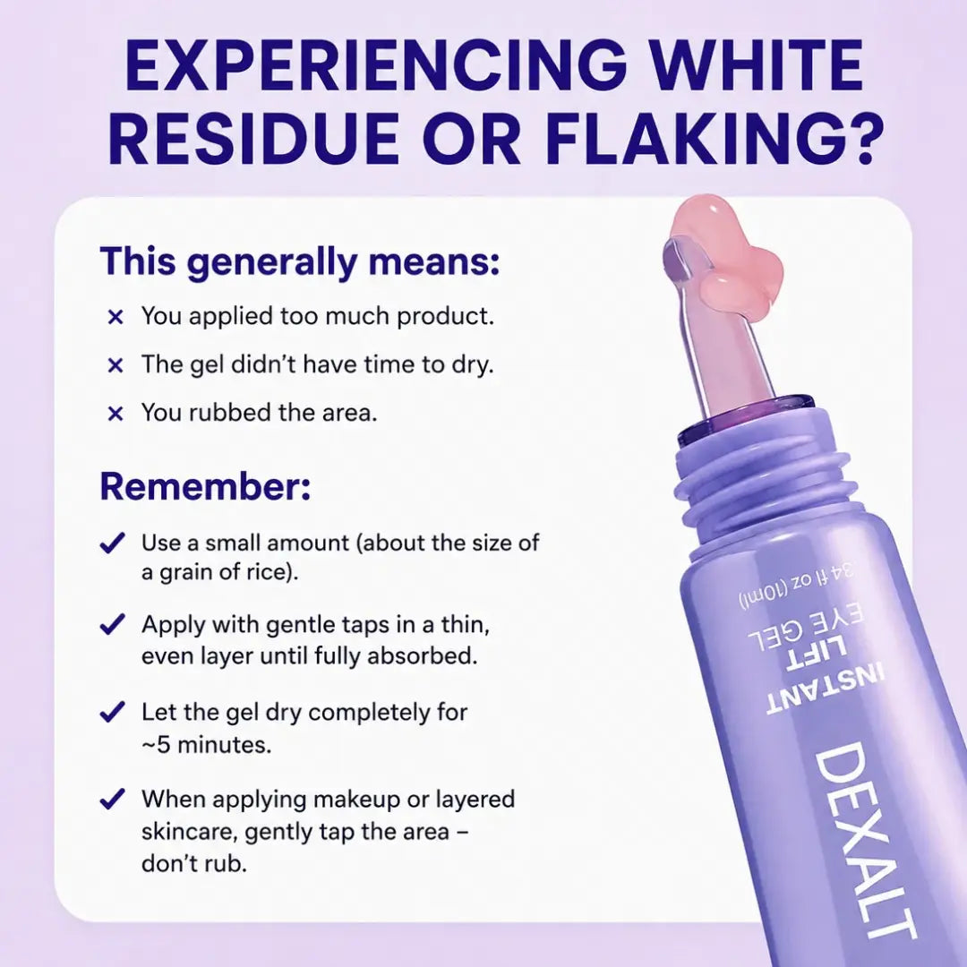 Dexalt Instant Lift Eye Gel – Anti-Puffiness, Dark Circles & Wrinkles