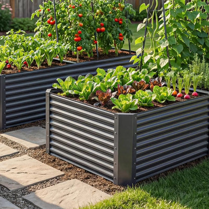 DEXALT Backyard Harvest™ Raised Garden Bed – Grow Fresh Vegetables At Home