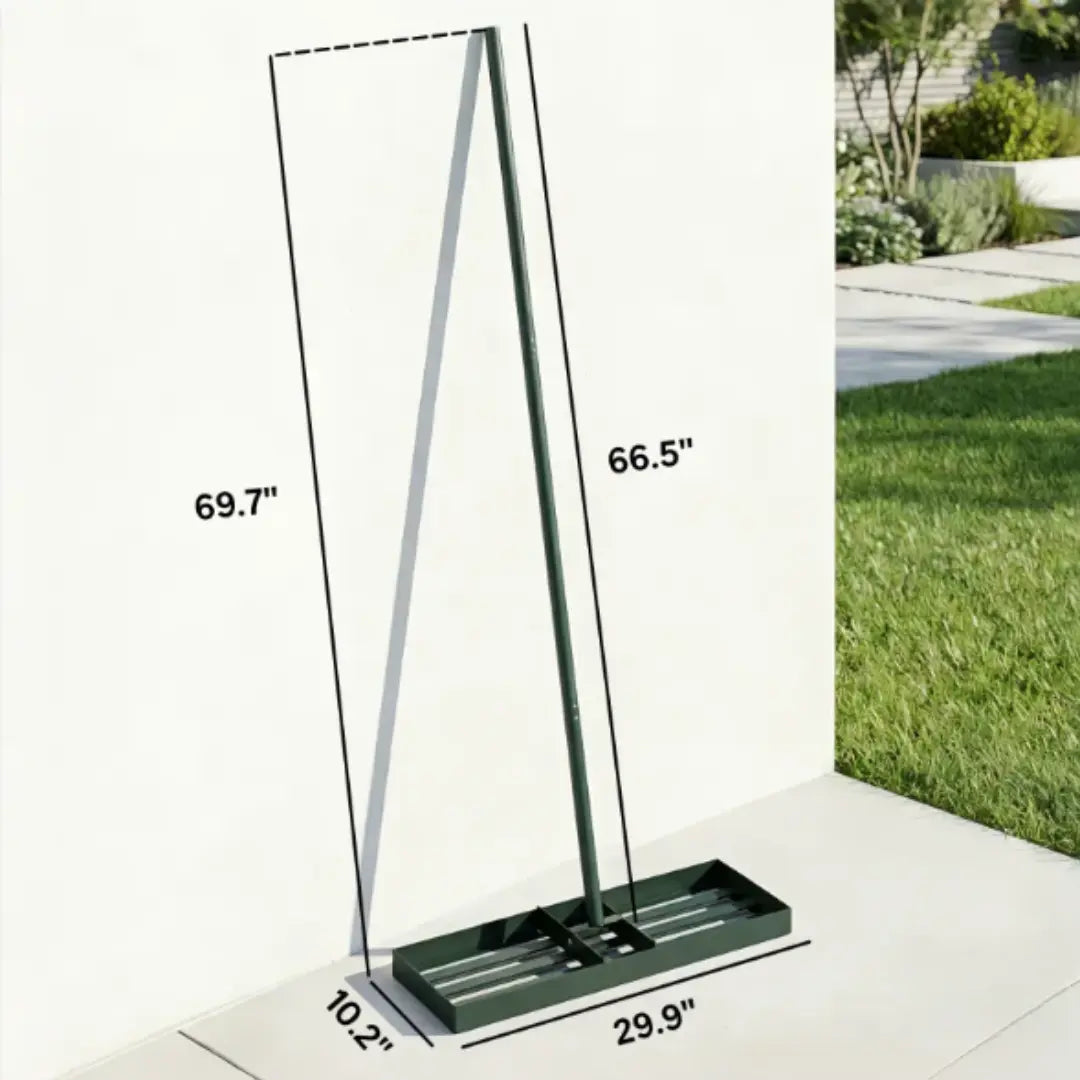 DEXALT Lawn Leveling Rake, Levelawn Tool, Heavy Duty Effort Saving Lawn Level Tool, Stainless Steel Handle Lawn Leveler for Yard Garden Golf Course, Ease Level Soil Sand Dirt Surfaces